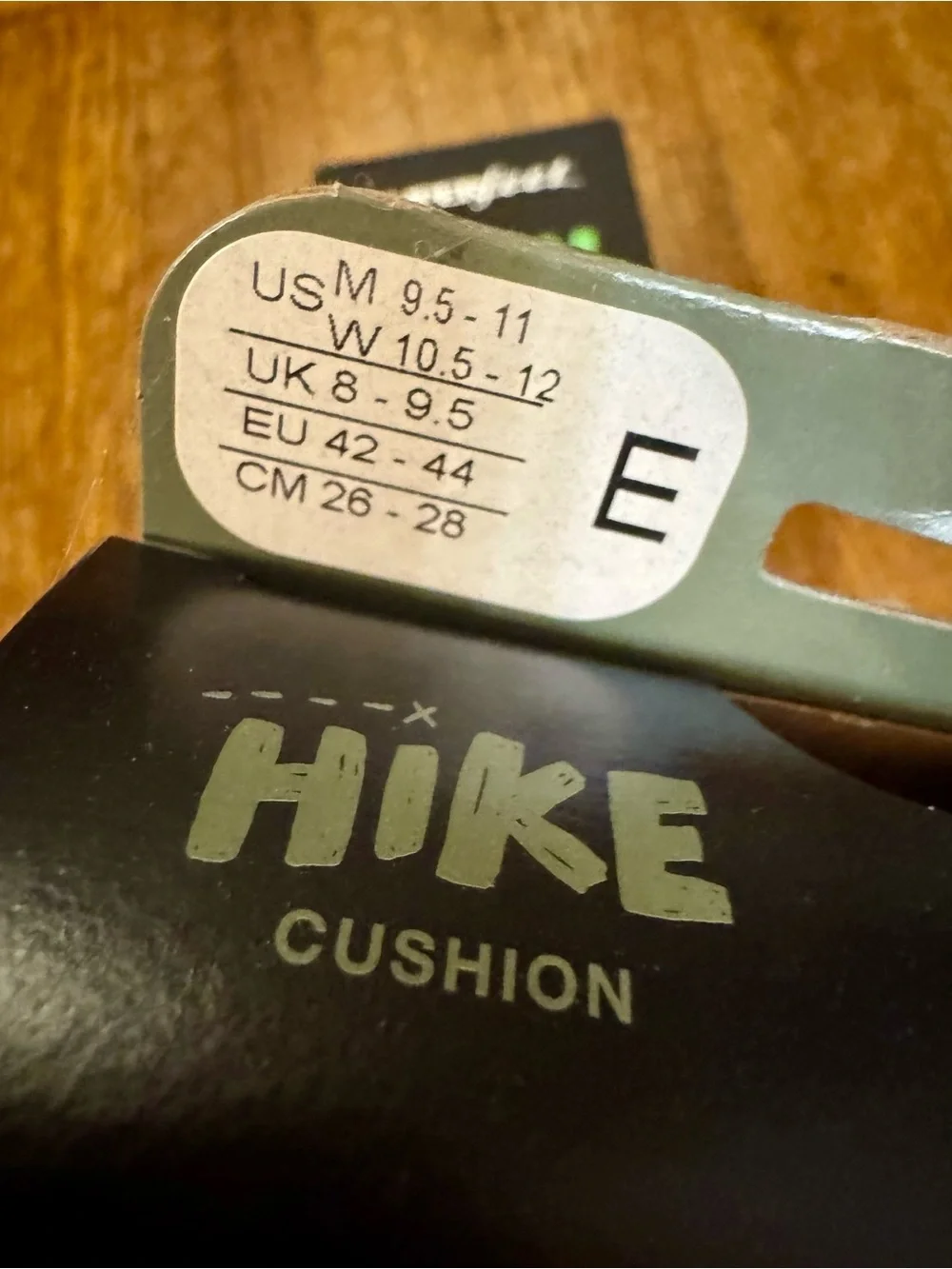 Superfeet Run High-Arch &!Hike Cushion Insoles - 2 pairs - size E